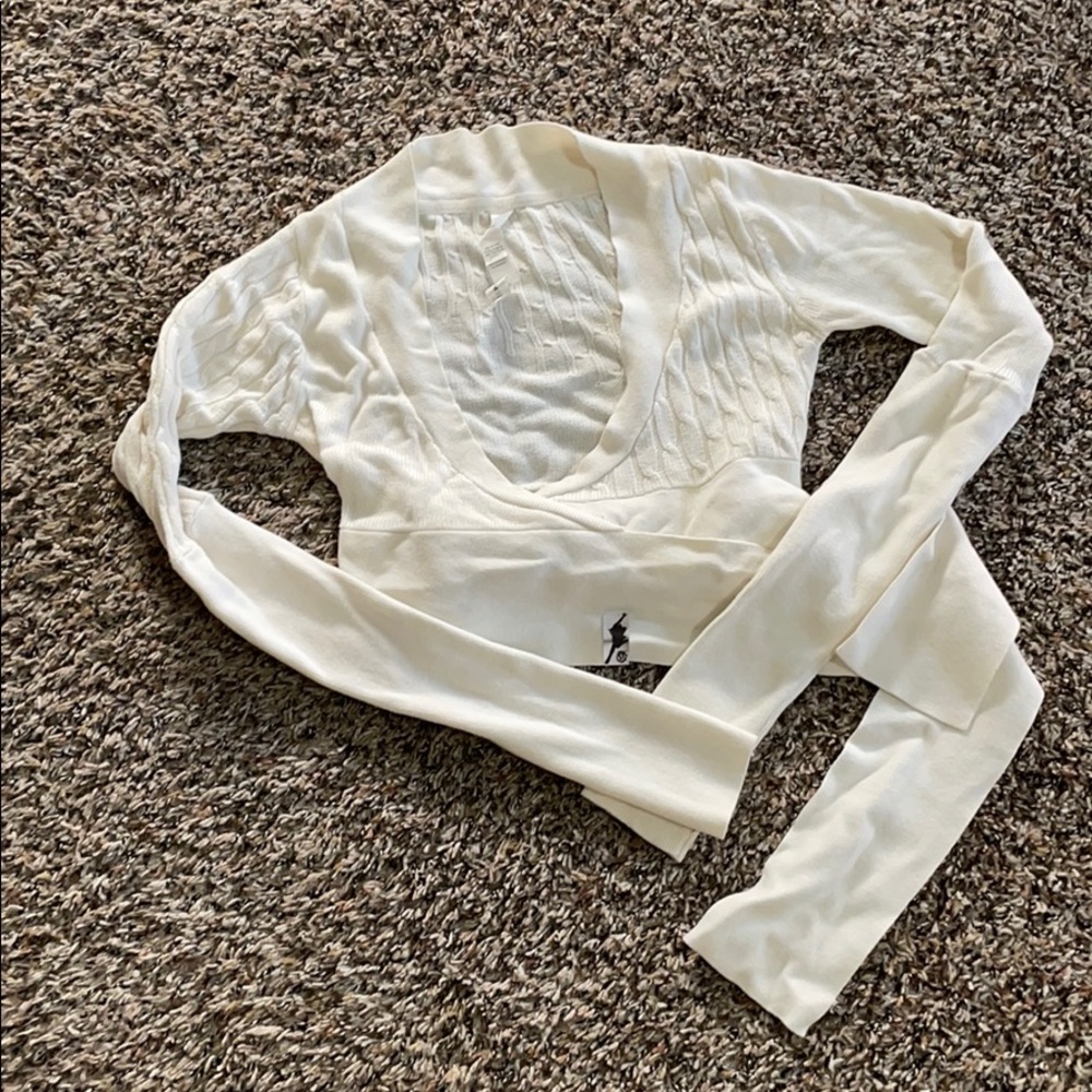 Long sleeved ballet top